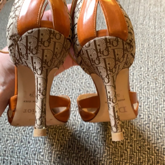 Dior Made In Italy, Dior Monogram, heels! Authentic! - Picture 9 of 12